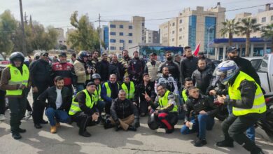 مسيرة لمالكي الدراجات بالأردن احتفالا بعيد ميلاد جلالة الملك عبدالله-صور