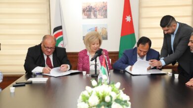 توقيع اتفاقية شراكة بين "مهرجان جرش للثقافة والفنون" و"نقابة الفنانين الأردنيين"