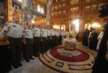 الكنيسة الارثوذكسية تحتفل بعيد الإستقلال الـ 77 بحضور رصين للجيش وهيبة الاطلالة العسكرية