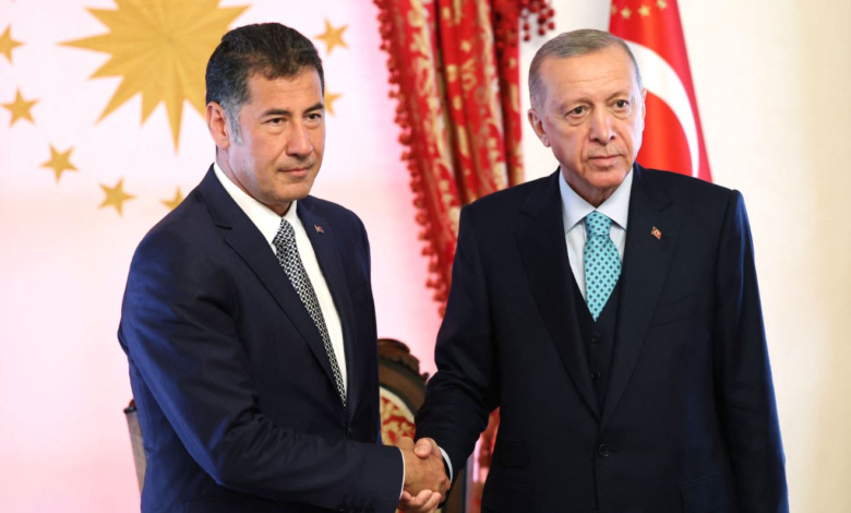 سنان أوغان يعلن تأييد أردوغان في الجولة الثانية