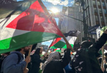 المئات يتظاهرون في نيويورك دعماً لغزة ورفضاً للدعم الأميركي لإسرائيل